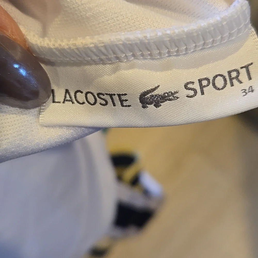 Lacoste Sport Ultr Dry Stylish Strappy Tank Top - Picture 11 of 12